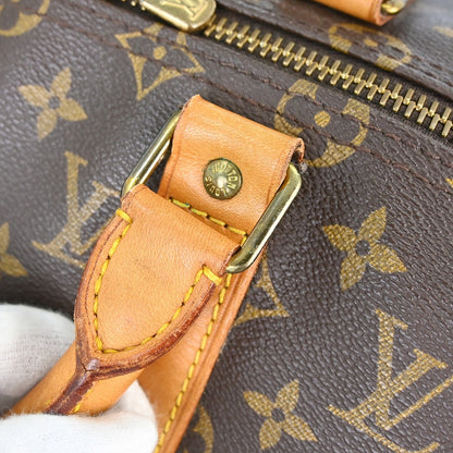 Louis Vuitton Keepall Bag Monogram Canvas, Brown, Canvas, Travel Bag