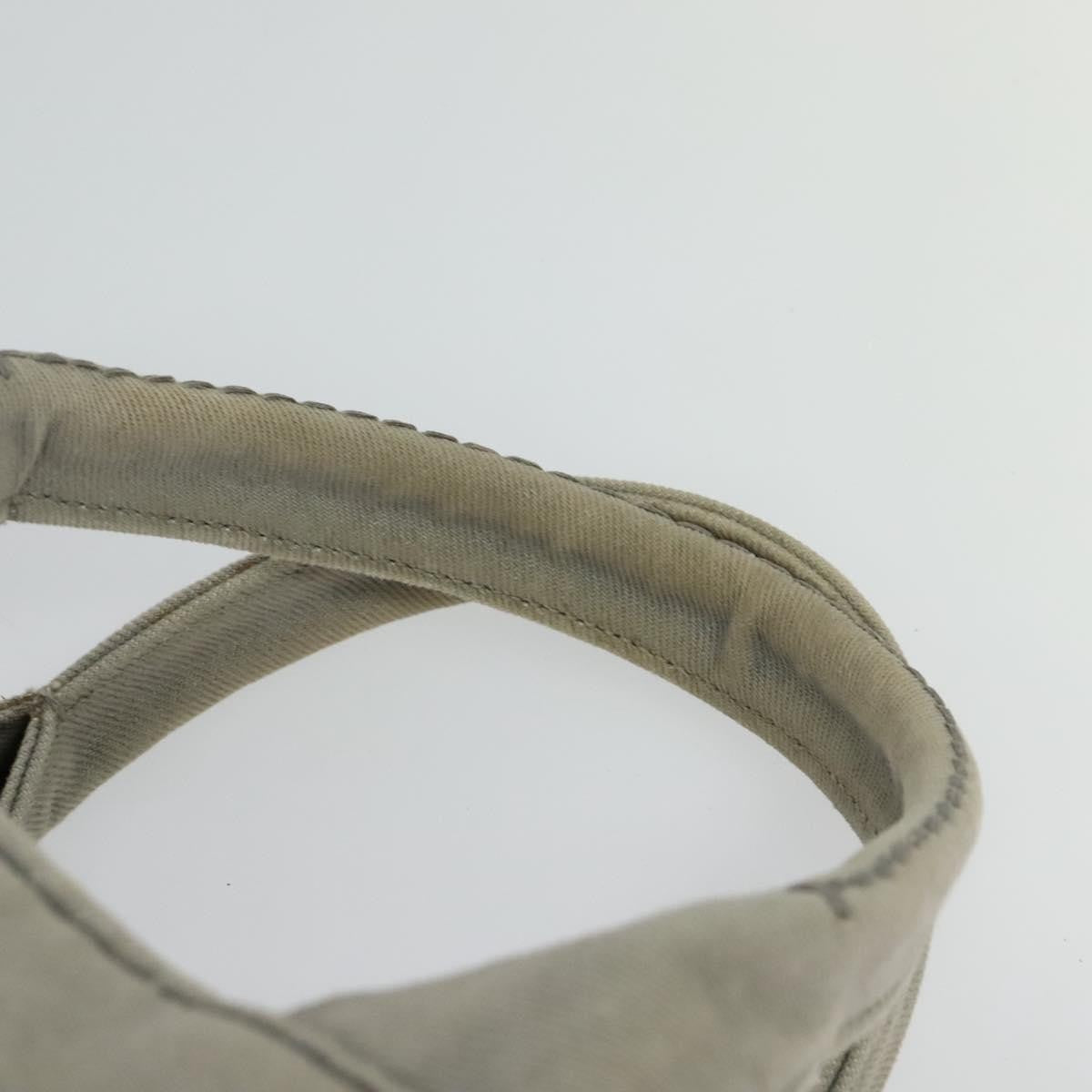 Prada Canapa Tote Canvas, GRAY, CANVAS, Tote bag