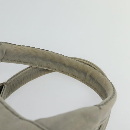 Prada Canapa Tote Canvas, GRAY, CANVAS, Tote bag