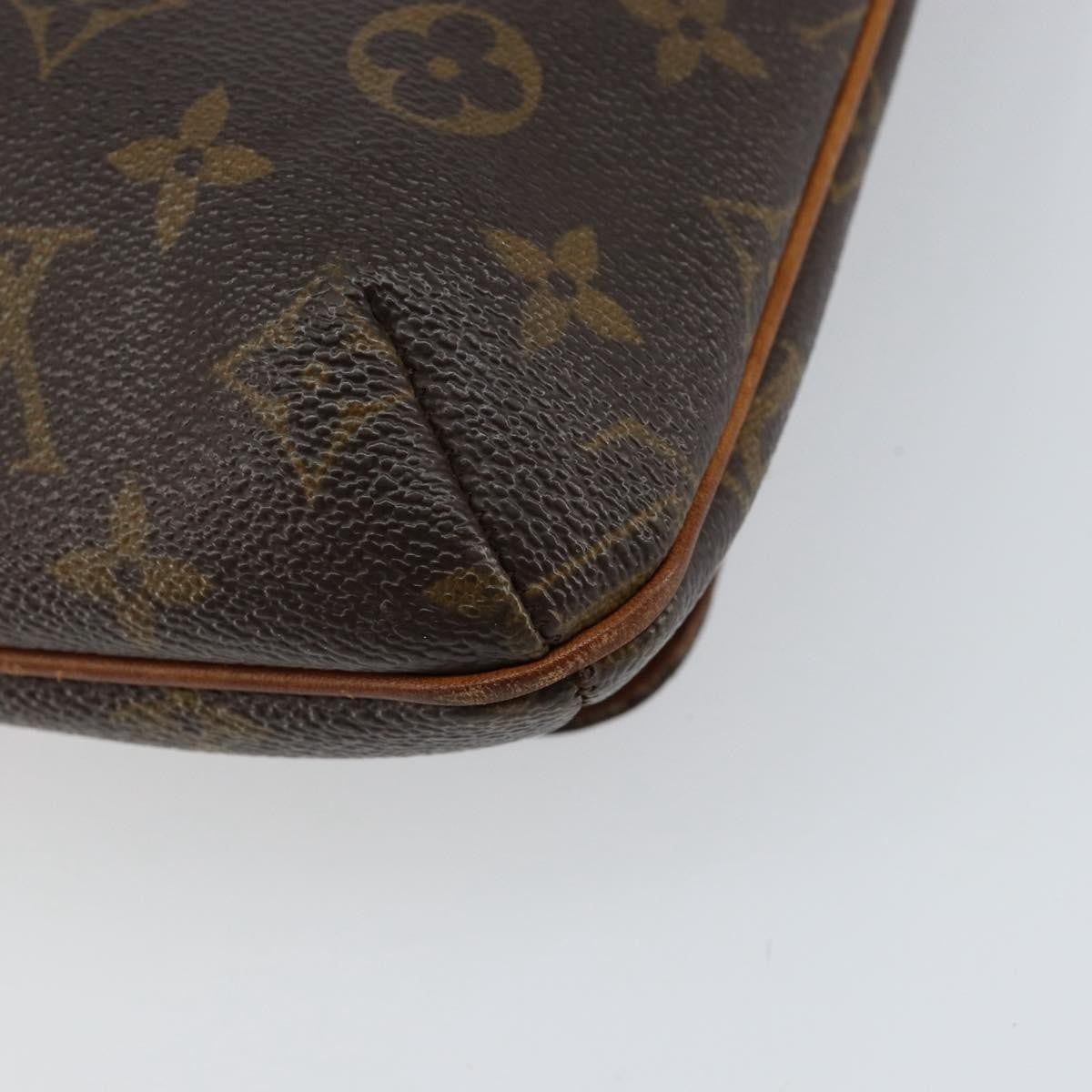 Louis Vuitton Musette Salsa Handbag Monogram Canvas, BROWN, CANVAS, Shoulder bag