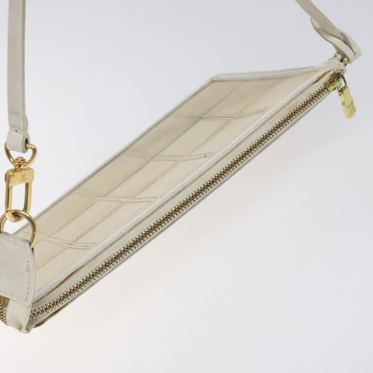 Louis Vuitton Delmonico Pochette Stretch Epi Leather, Beige, Leather, Clutch