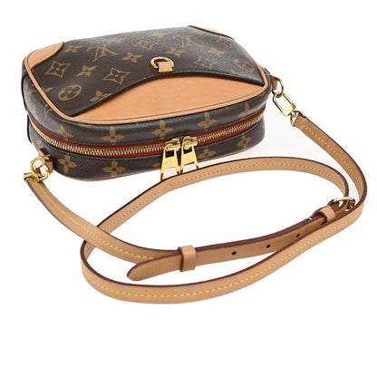 Louis Vuitton Deauville Handbag Monogram Canvas, BROWN, CANVAS, Handbag