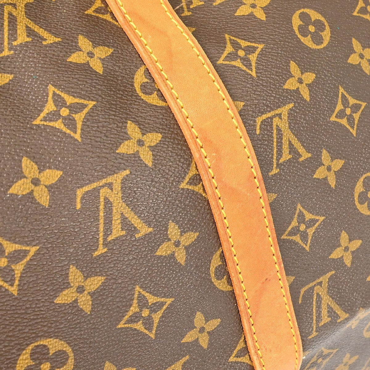 Louis Vuitton Keepall Bag Monogram Canvas, Brown, Canvas, Travel Bag