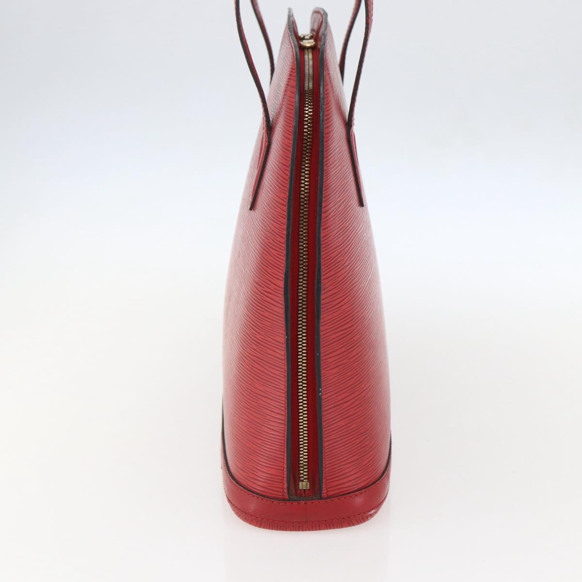 Louis Vuitton Lussac Handbag Epi Leather, RED, LEATHER, Shoulder bag