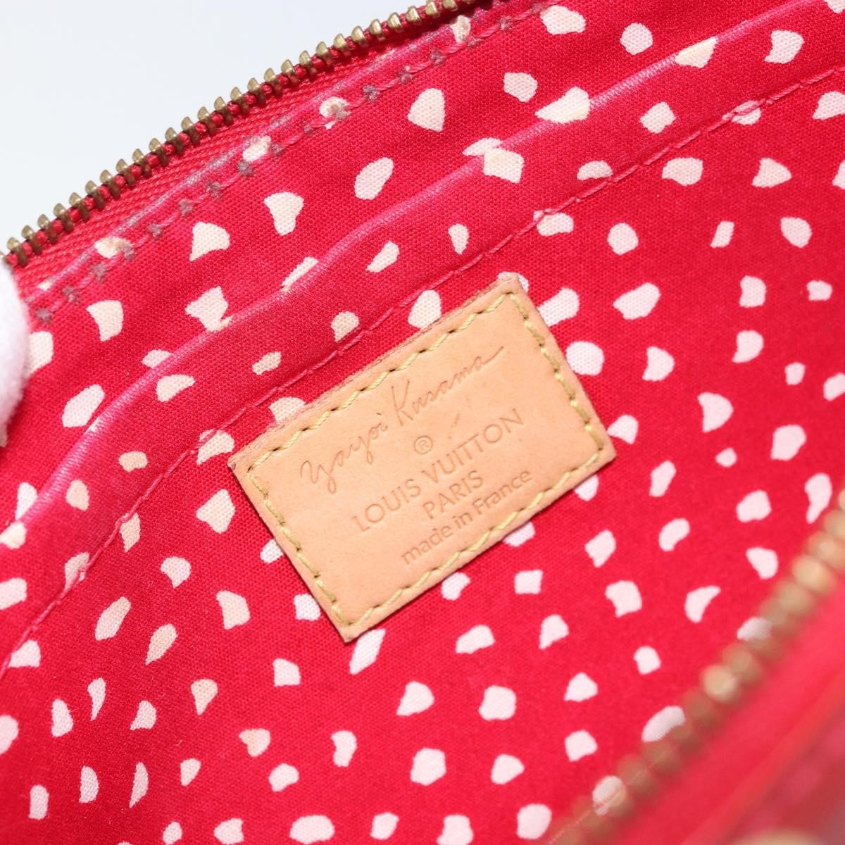 Louis Vuitton Yayoi Kusama Pochette Accessoires Patent Leather, RED, PATENT_LEATHER, Clutche & pouche