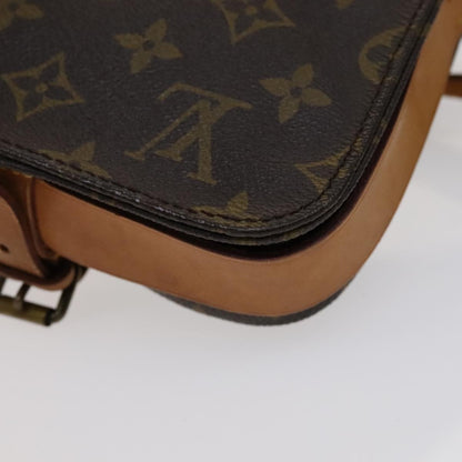 Louis Vuitton Cartouchiere Handbag Monogram Canvas, BROWN, CANVAS, Handbag