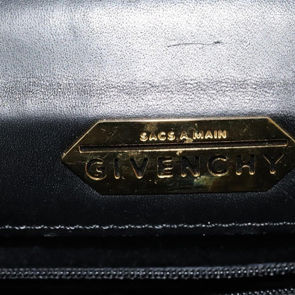 Givenchy Vintage 4G handbag Leather, BLACK, LEATHER, Handbag