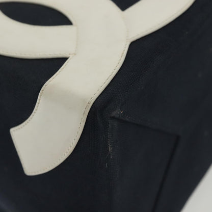 Chanel No.5 Tote Canvas and Leather, NAVY, CANVAS, Tote bag