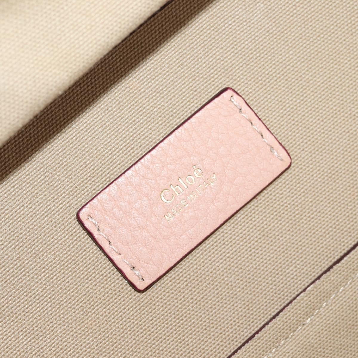 Chloe Everston Satchel Leather, BEIGE, LEATHER, Handbag