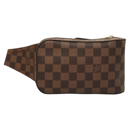 Louis Vuitton Geronimos Waist Bag Damier, BROWN, CANVAS, Shoulder bag