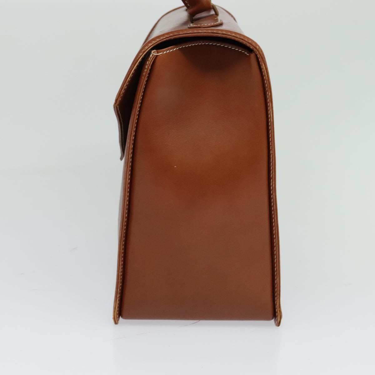 Valentino Garavani Vintage Handbag Leather, BROWN, LEATHER, Handbag