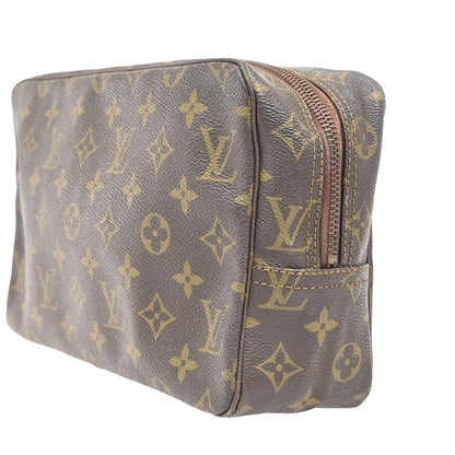 Louis Vuitton Trousse Toilette Monogram Canvas, BROWN, LEATHER, Clutche & pouche