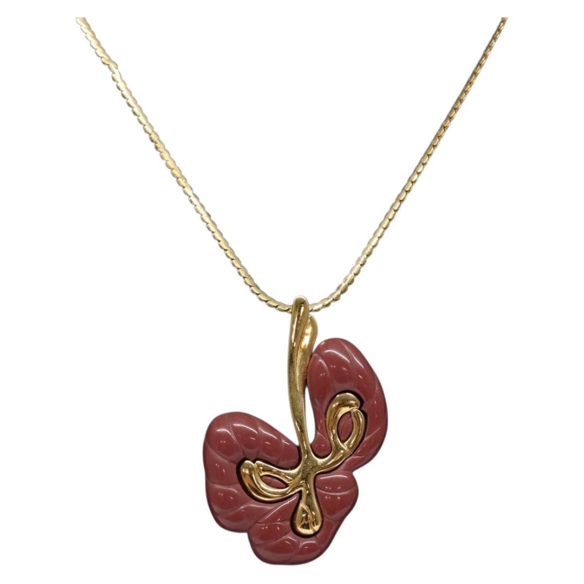 Givenchy Vintage Necklace Metal, GOLD, METAL, Necklace