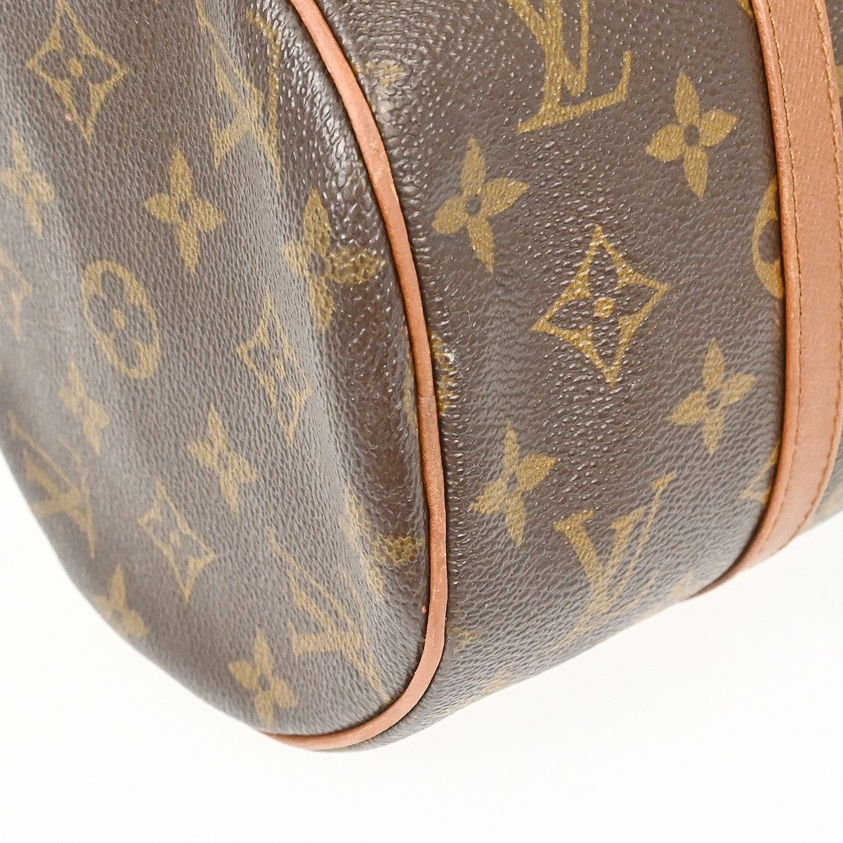 Louis Vuitton Papillon Handbag Monogram Canvas, Brown, Canvas, Handbag