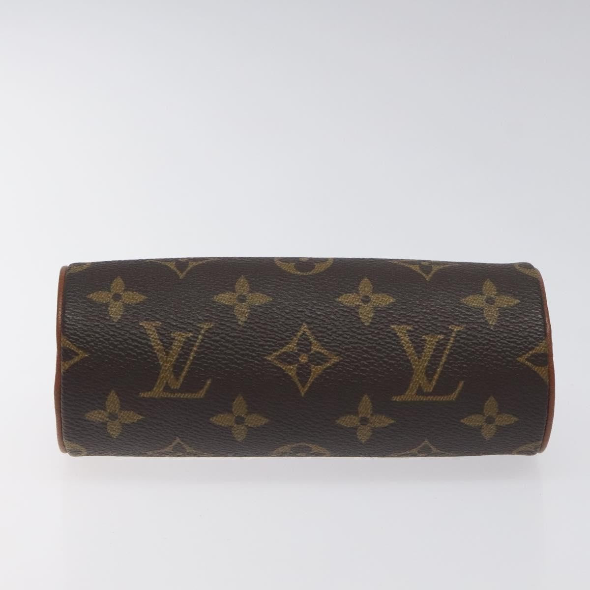 Louis Vuitton Papillon Pochette Monogram Canvas, BROWN, CANVAS, Handbag