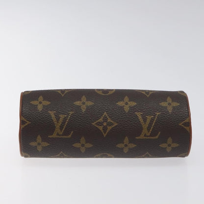 Louis Vuitton Papillon Pochette Monogram Canvas, BROWN, CANVAS, Handbag