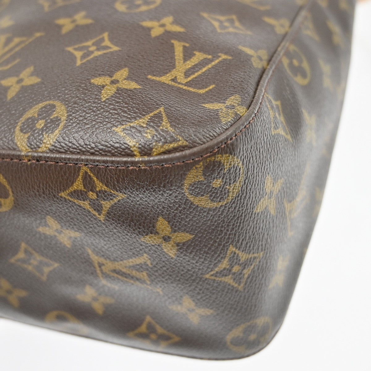 Louis Vuitton Monogram Looping Handbag Monogram Canvas, Brown, Canvas, Shoulder Bag