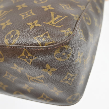 Louis Vuitton Monogram Looping Handbag Monogram Canvas, Brown, Canvas, Shoulder Bag