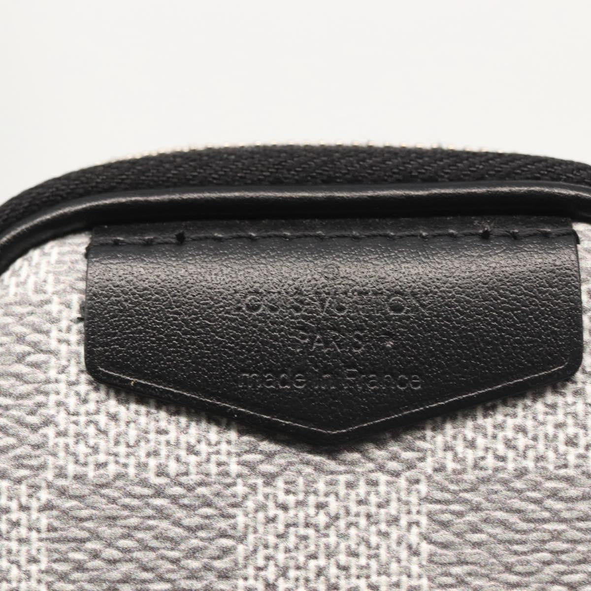 Louis Vuitton Modular Pouch Limited Edition Damier Graphite 3D, GRAY, CANVAS, Clutche & pouche