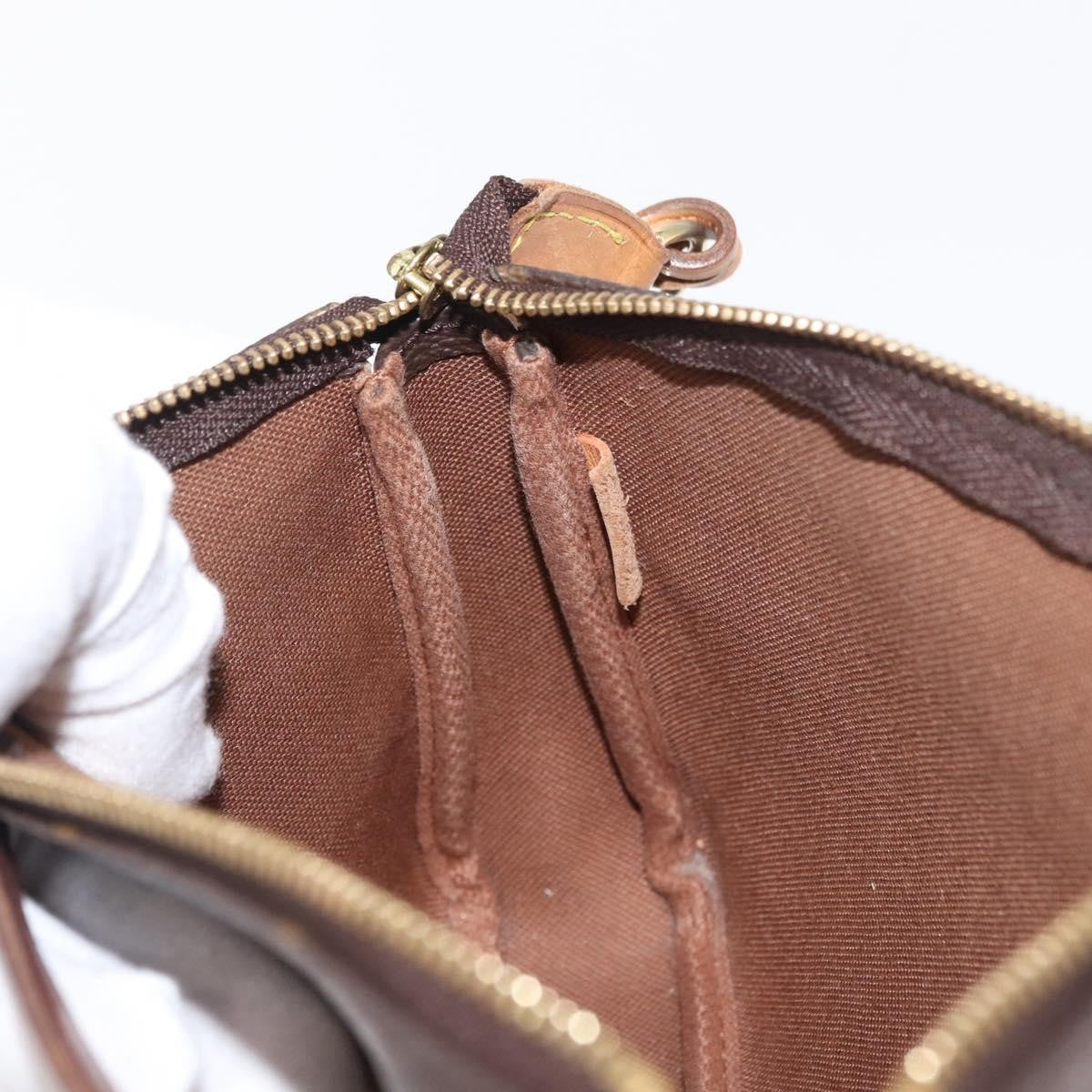 Louis Vuitton Pochette Accessoires NM Monogram Canvas, BROWN, CANVAS, Clutche & pouche