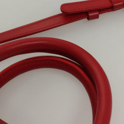 Louis Vuitton Danura Handbag Epi, RED, LEATHER, Handbag