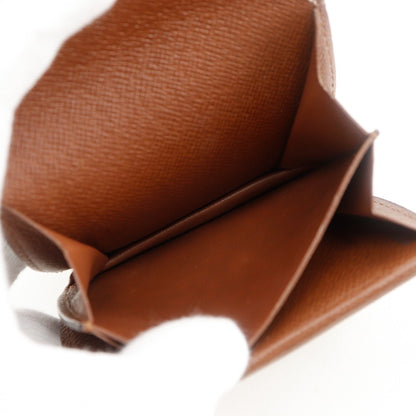 Louis Vuitton Porte Monnaie Gousset Canvas, BROWN, CANVAS, Wallets