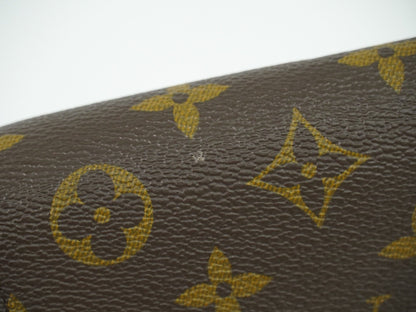 Louis Vuitton Felicie Pochette Monogram Canvas, BROWN, CANVAS, Clutche & pouche