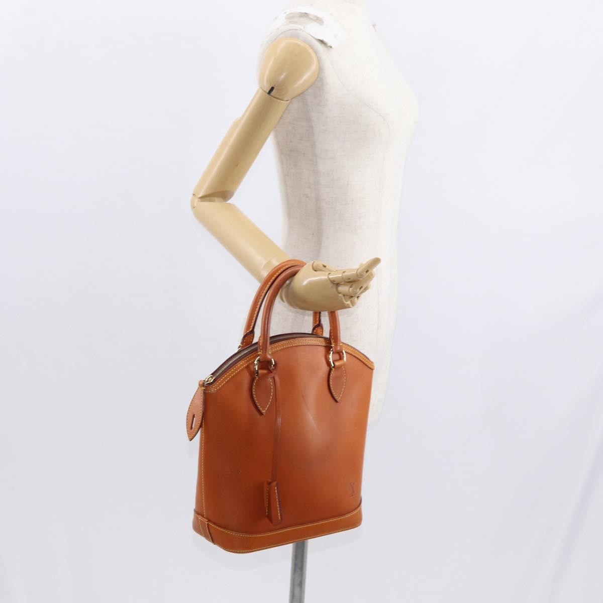 Louis Vuitton Lockit Handbag Nomade Leather, BROWN, LEATHER, Handbag