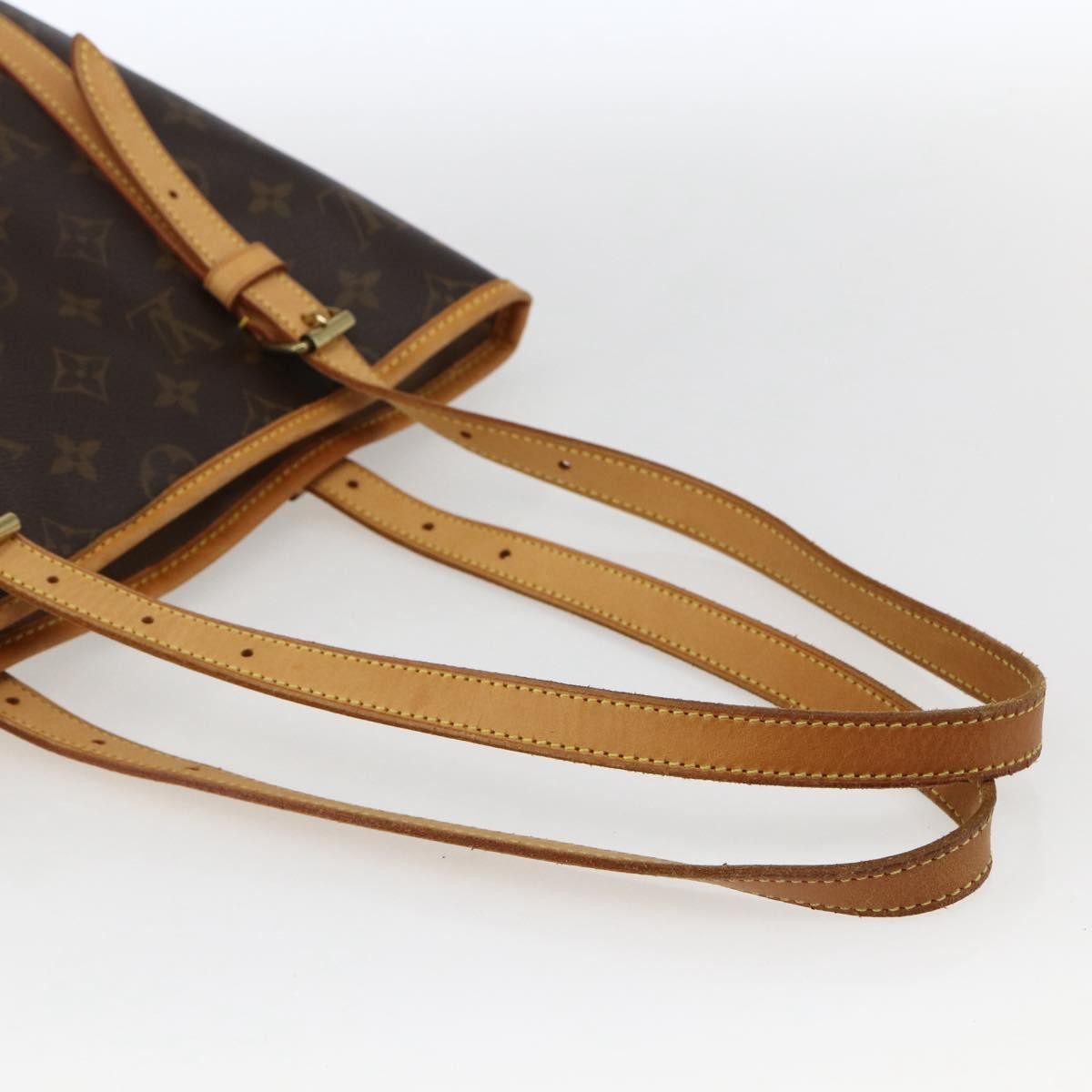 Louis Vuitton Bucket Bag Monogram Canvas, BROWN, CANVAS, Shoulder bag