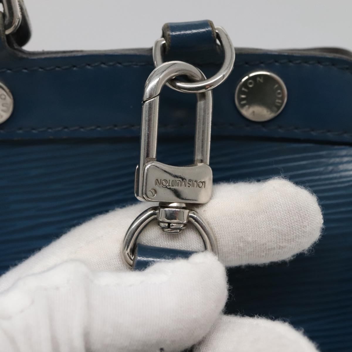 Louis Vuitton Blair Epi Leather, BLUE, LEATHER, Handbag