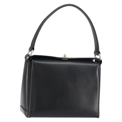 Gucci Vintage Convertible Box Crossbody Bag Leather, BLACK, LEATHER, Handbag
