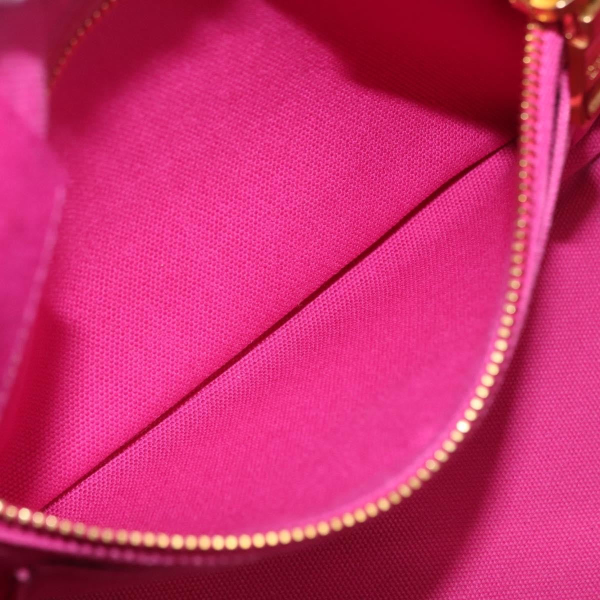 Prada Canapa Open Tote Canvas, PINK, CANVAS, Tote bag