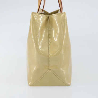 Louis Vuitton Reade Handbag Monogram Vernis, BEIGE, PATENT_LEATHER, Handbag