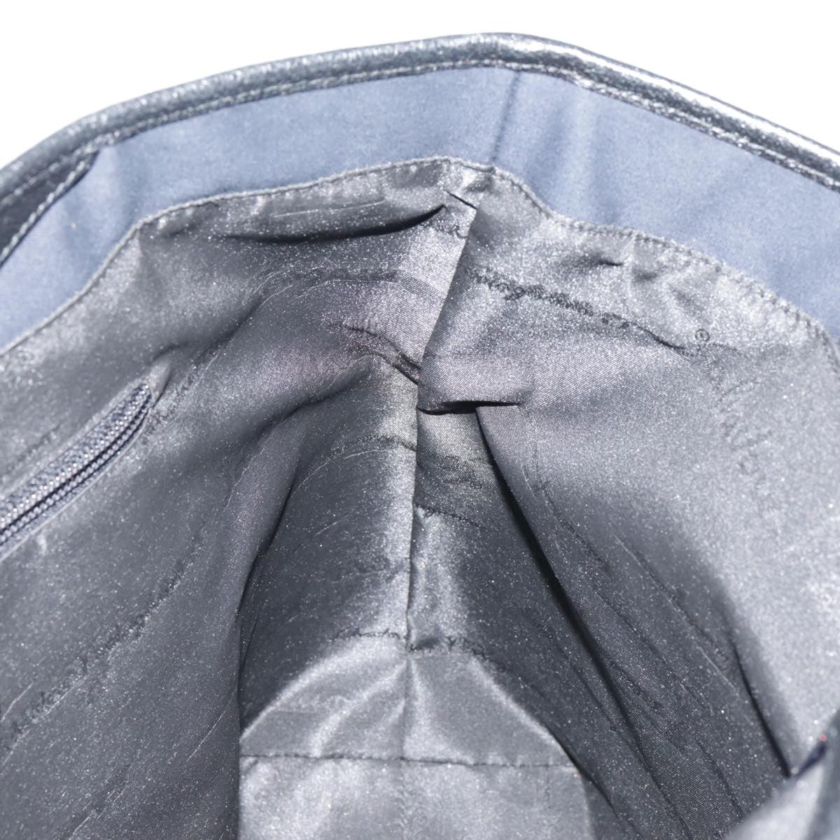 Salvatore Ferragamo Gancini Tote Gancini Canvas, NAVY, CANVAS, Tote bag