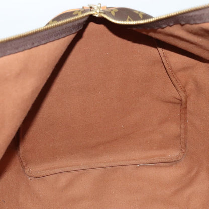 Louis Vuitton Keepall Bag Monogram Canvas, BROWN, CANVAS, Travel bag