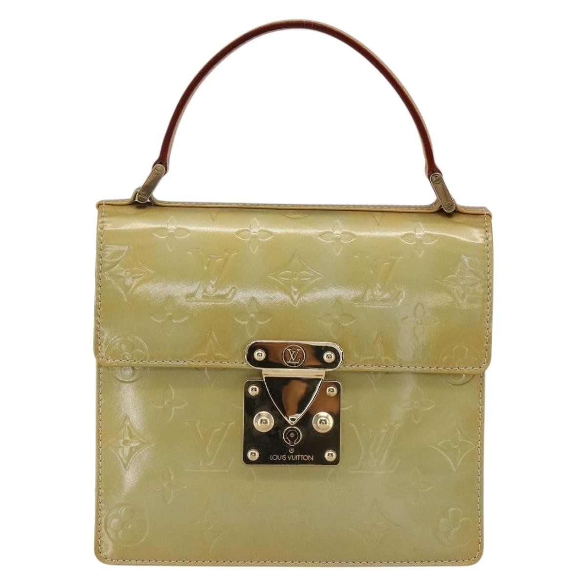 Louis Vuitton Spring Street NM Handbag Patent leather, GRAY, PATENT_LEATHER, Handbag