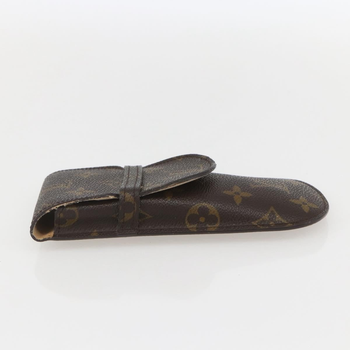 Louis Vuitton Etui à lunette Canvas, BROWN, CANVAS, Wallets