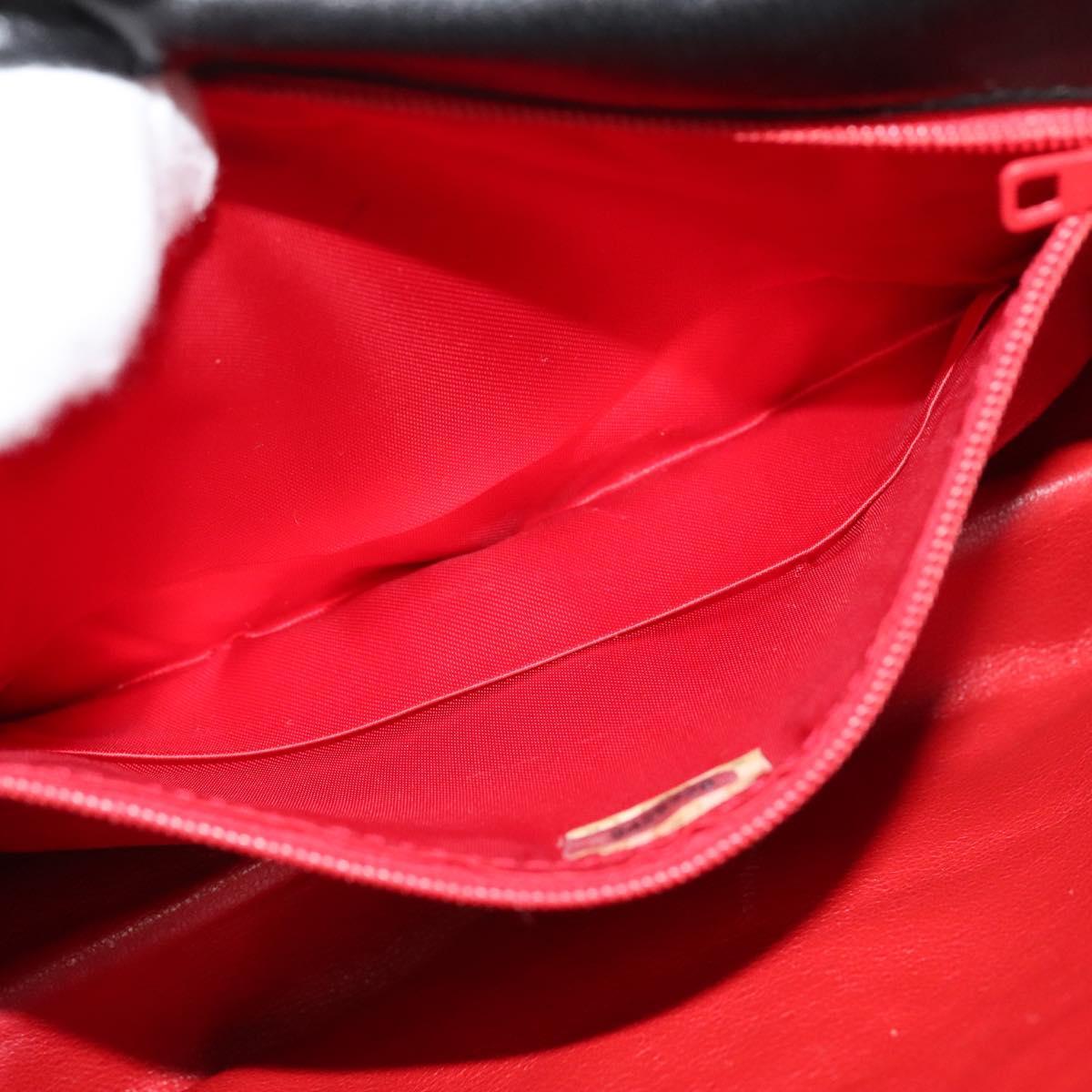 Chanel Chain Shoulder Bag Silk, BLACK, SATIN, Shoulder bag