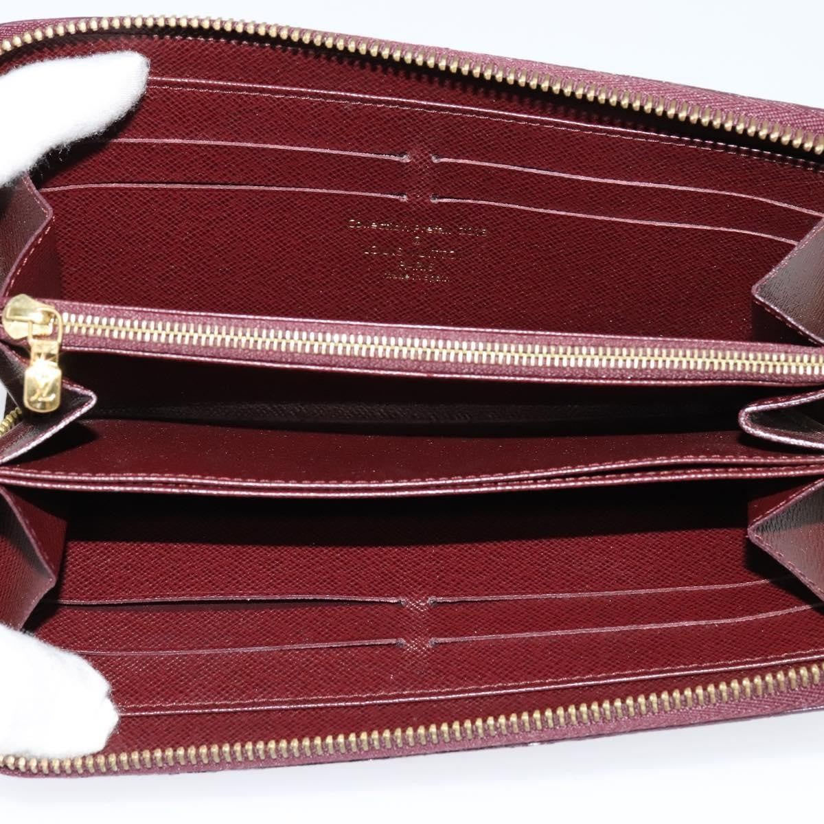 Louis Vuitton Zippy Wallet NM Damier Piet, RED, CANVAS, Wallets
