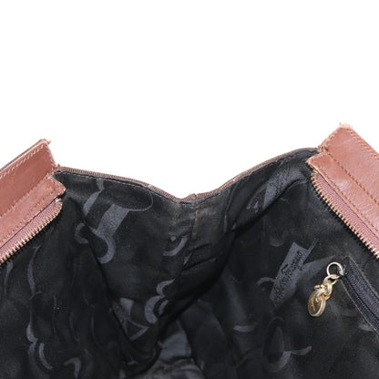 Salvatore Ferragamo Vala tote Canvas, BROWN, CANVAS, Tote bag