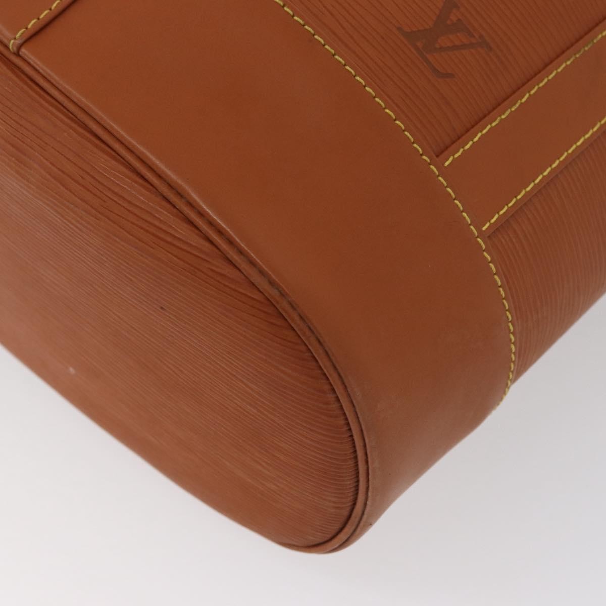 Louis Vuitton Randonnee Backpack Epi Leather, BROWN, LEATHER, Backpack