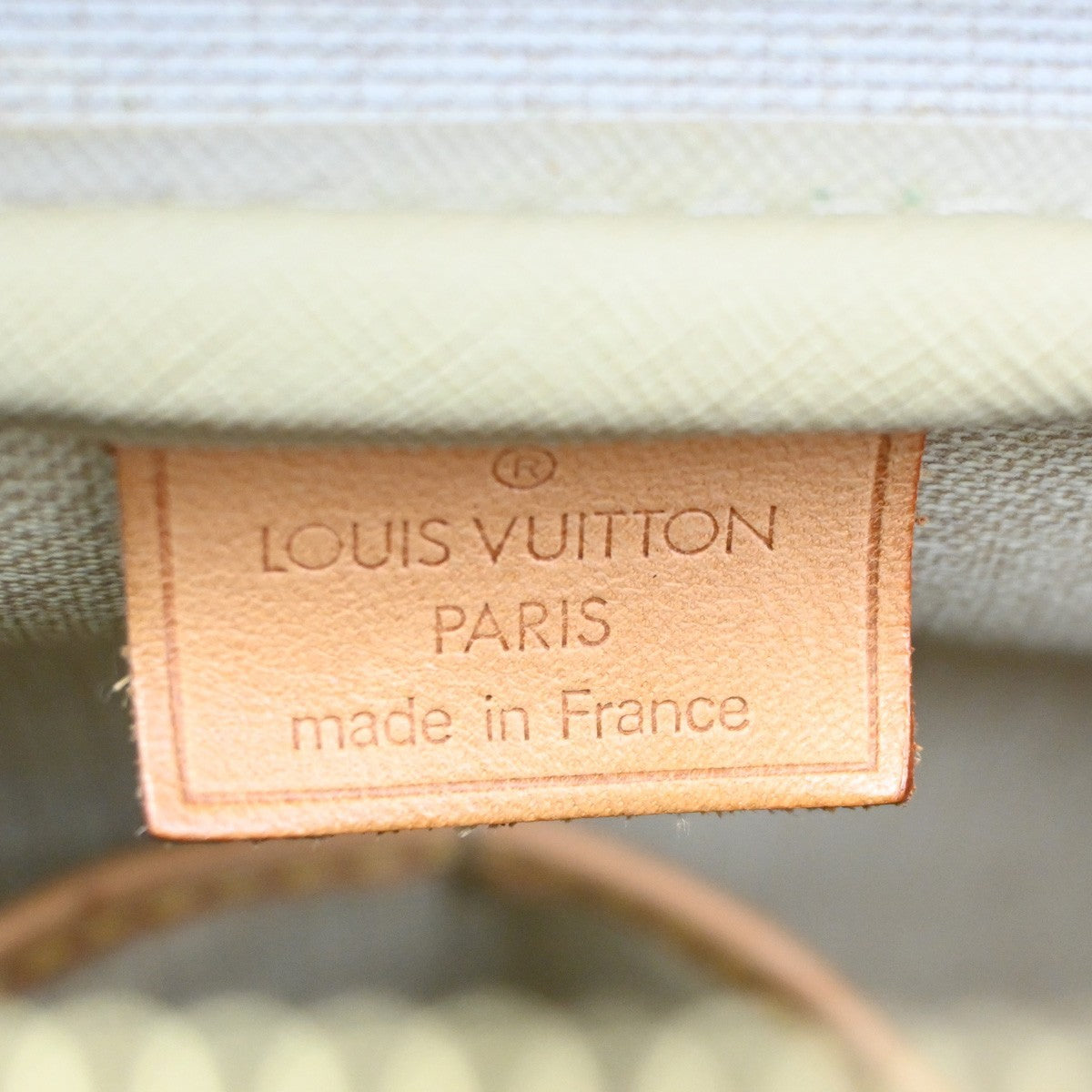 Louis Vuitton Deauville Handbag Monogram Canvas, BROWN, CANVAS, Handbag