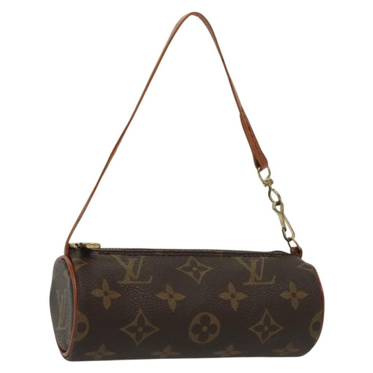Louis Vuitton Papillon Pochette Monogram Canvas, BROWN, CANVAS, Handbag