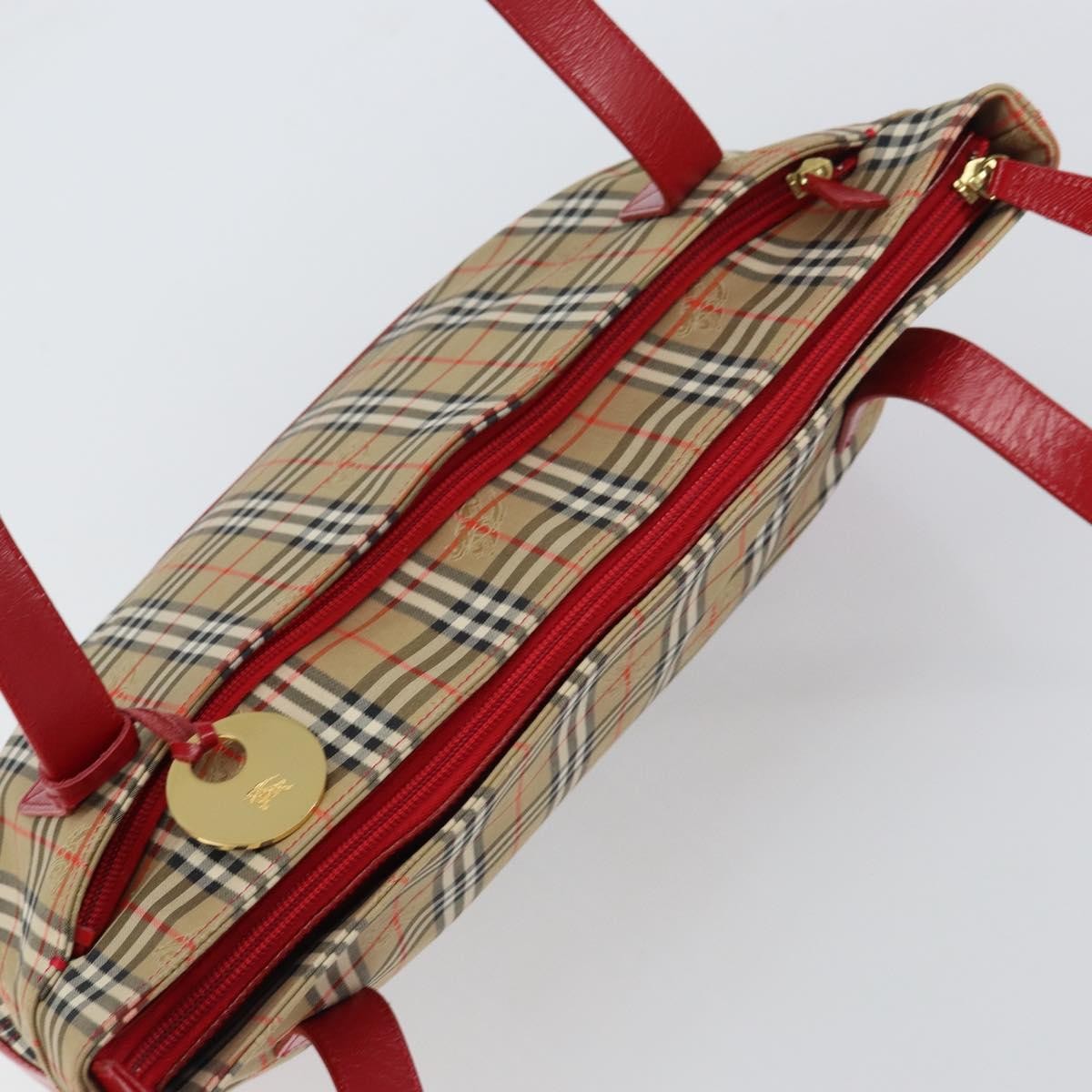 Burberry Nova Check Handbag Nova Check Canvas, BEIGE, CANVAS, Tote bag