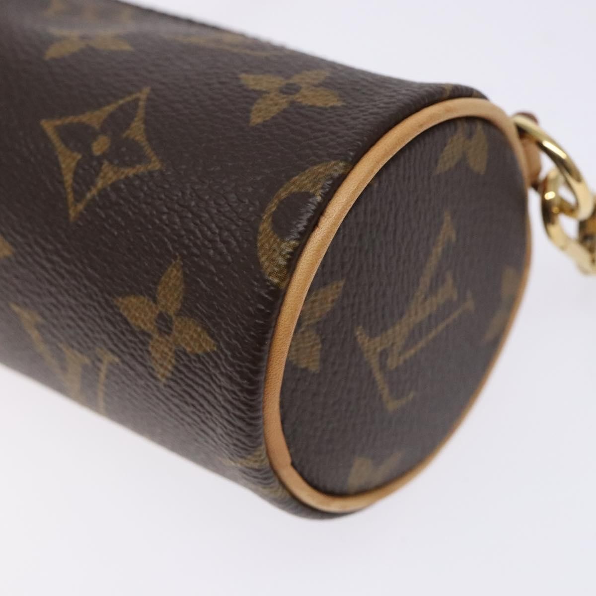 Louis Vuitton Papillon Pochette Monogram Canvas, BROWN, CANVAS, Handbag