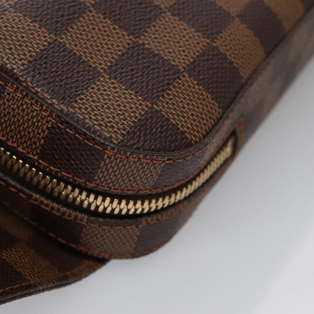 Louis Vuitton Geronimos Waist Bag Damier, BROWN, CANVAS, Shoulder bag