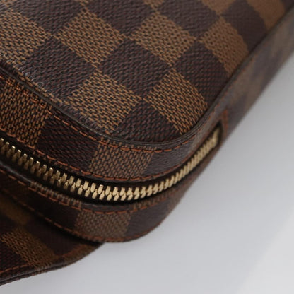 Louis Vuitton Geronimos Waist Bag Damier, BROWN, CANVAS, Shoulder bag