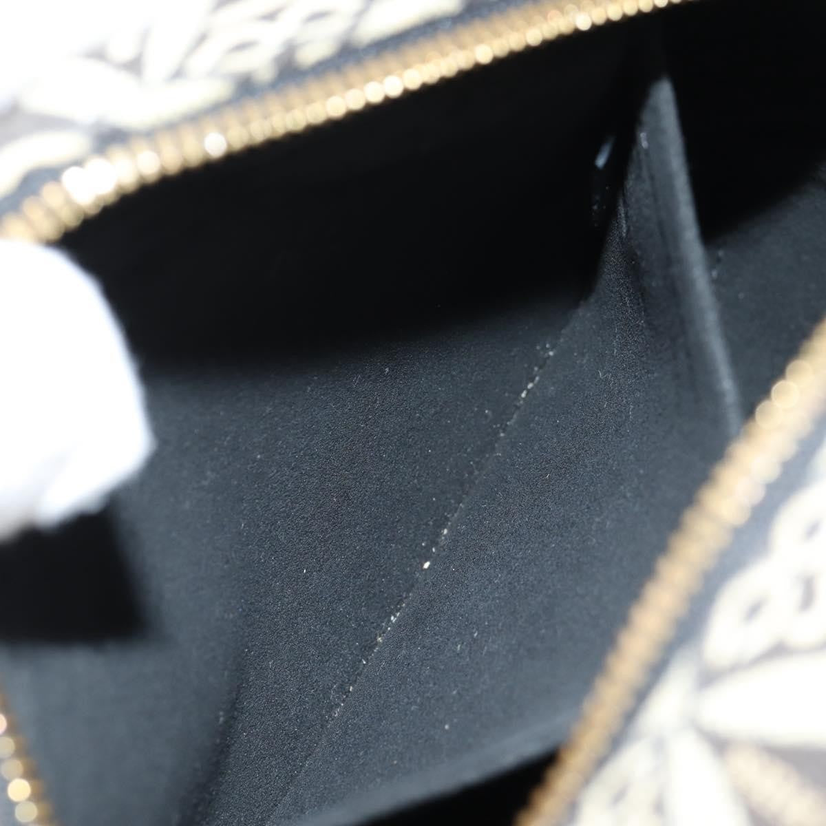 Louis Vuitton Deauville Handbag Limited Edition Since 1854 Monogram Jacquard, BLACK, CANVAS, Handbag