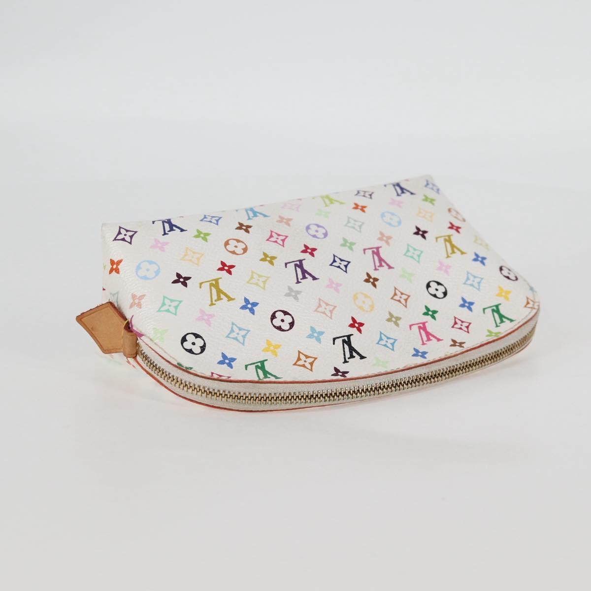 Louis Vuitton Cosmetic Pouch Monogram Canvas, WHITE, CANVAS, Toiletry Case