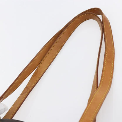 Louis Vuitton Shopping Sac Handbag Monogram Canvas, BROWN, CANVAS, Tote bag